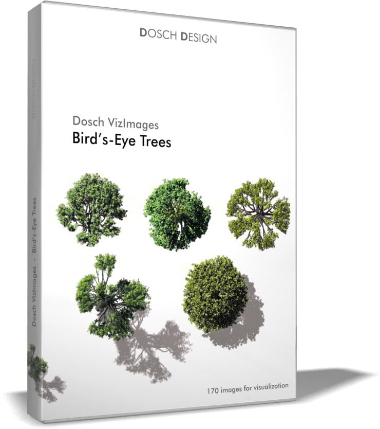 Dosch VizImages: Bird’s Eye Trees free download : .tif