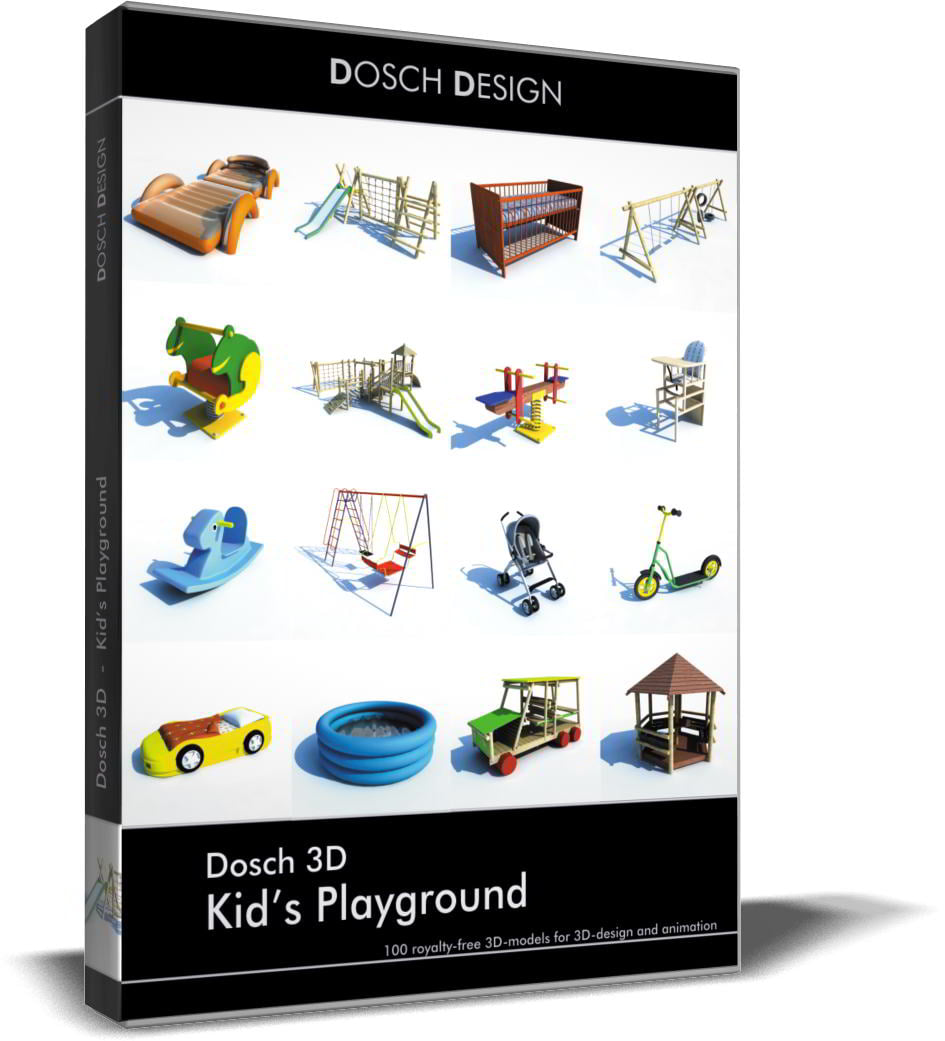 DOSCH DESIGN - DOSCH 3D: People - Playground Vol. 1