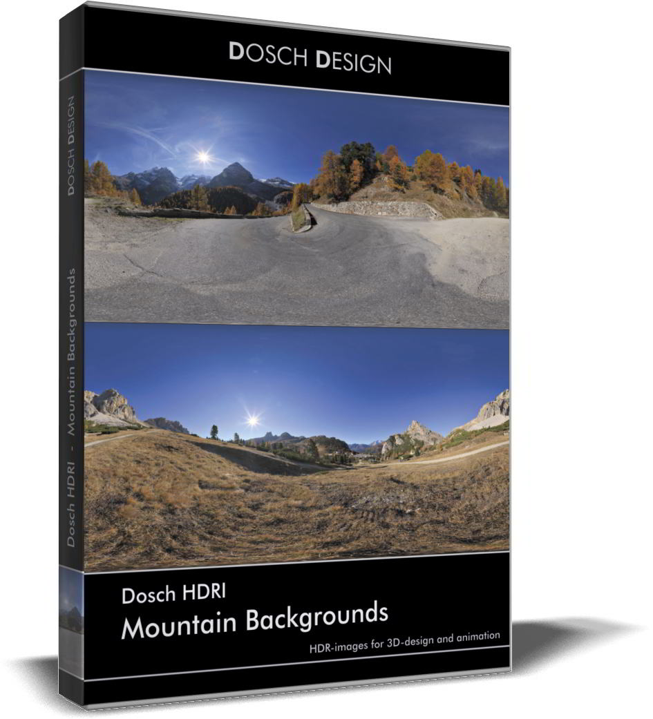 Dosch HDRI: Mountain Backgrounds free download