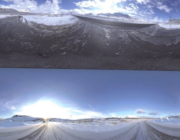 Dosch HDRI: Snow Roads