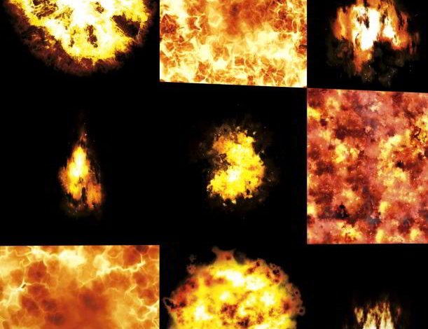Dosch Textures: Fire & Explosions