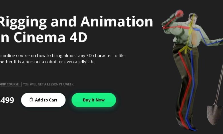 Motion Design School – Rigging and Animation in Cinema 4D free download