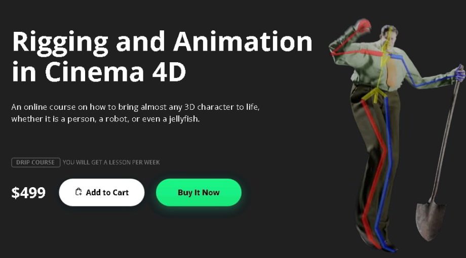 Motion Design School Rigging and Animation in Cinema 4D 3dmaxfarsi