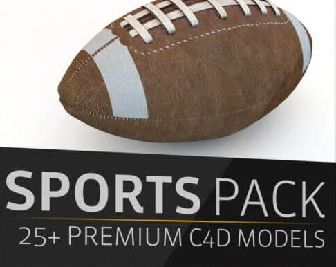 The Pixel Lab – Sports Pack: 30 C4D Models