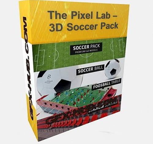 The Pixel Lab – 3D Soccer Pack free download