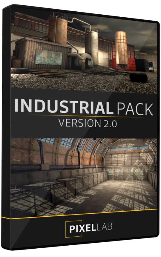The Pixel Lab – Industrial Pack 2 for Cinema 4D free download