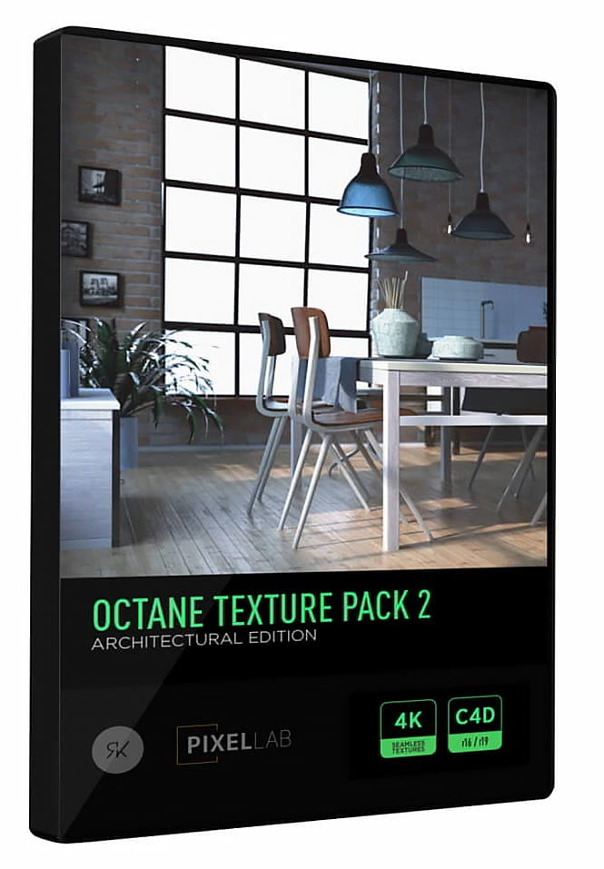 the pixel lab – octane texture pack 2 – architecture edition free download