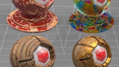 Redshift C4D Material Pack 2