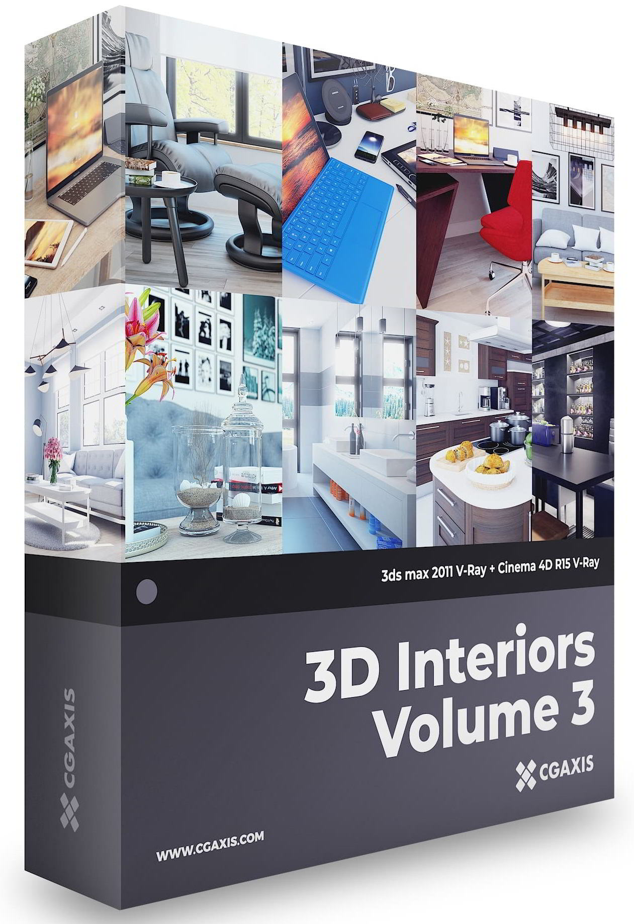 3D Interiors – CGAxis Collection Volume 3 free download