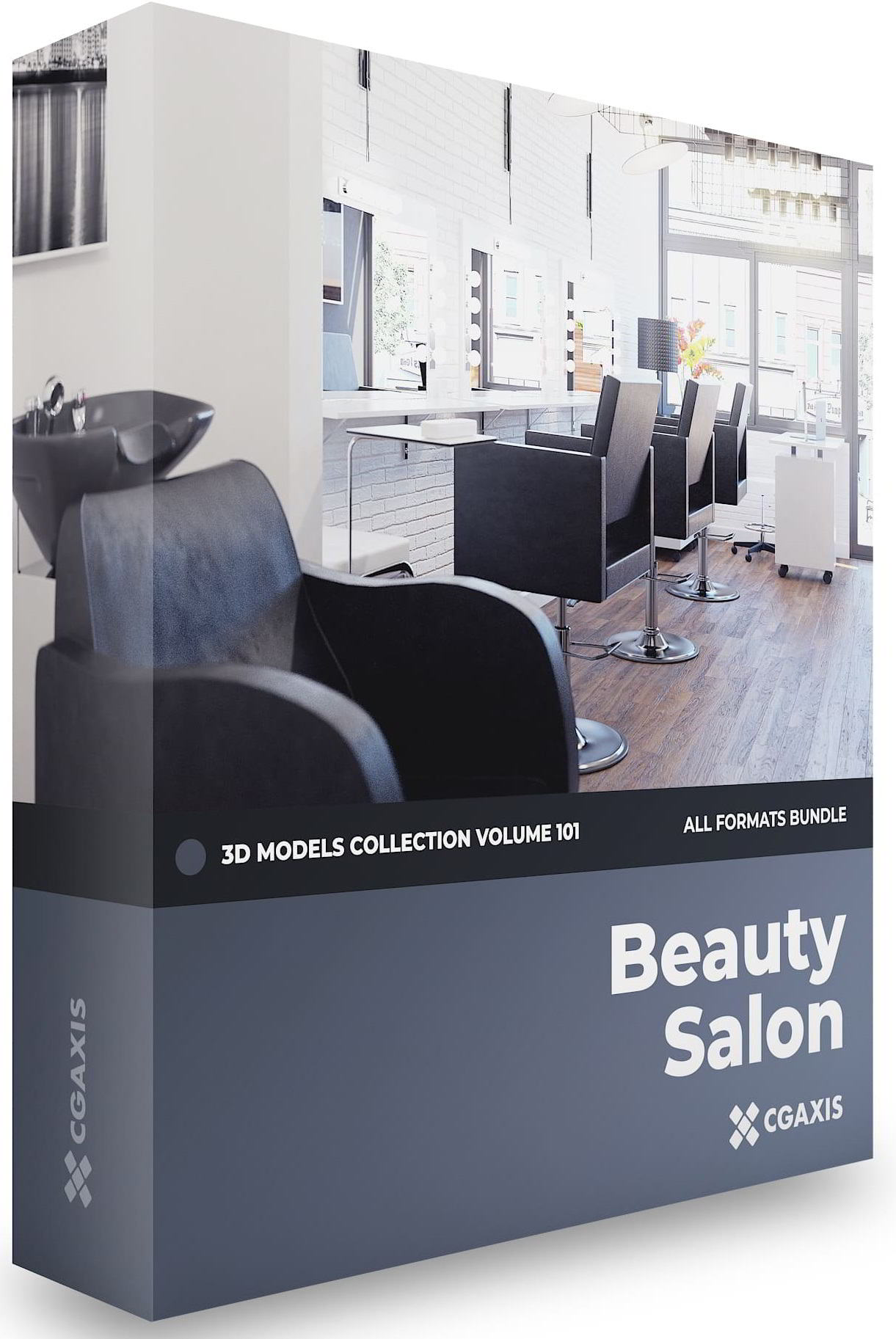 CGAxis Beauty Salon 3D Models Collection Volume 101 free download