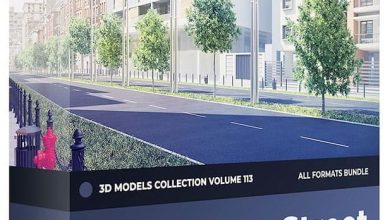 CGAxis – Street Equipment III 3D Models Collection – Volume 113 free download