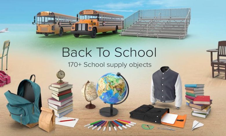 PixelSquid – Back to School Collection free download
