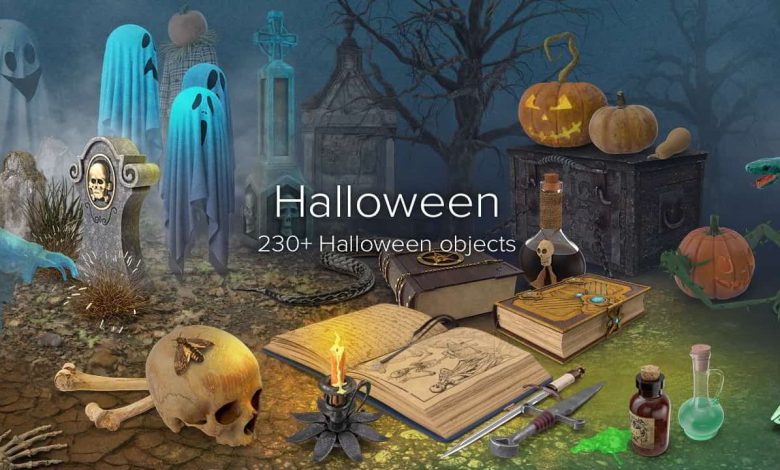 PixelSquid – Halloween Collection free download