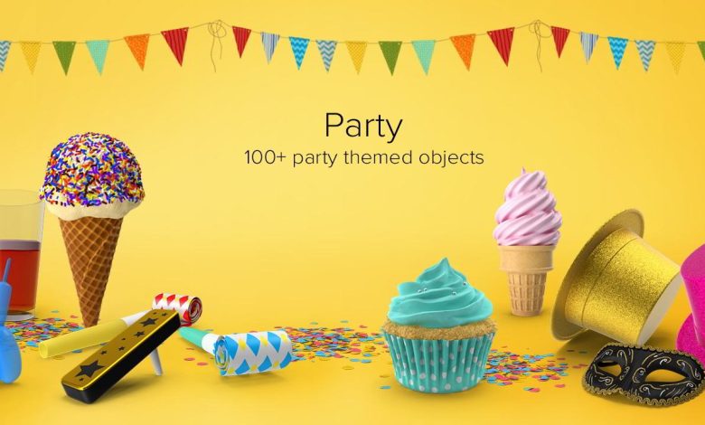 PixelSquid – Party Collection free download