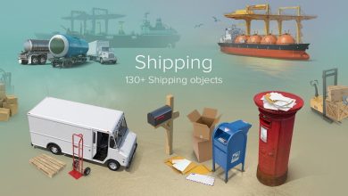 PixelSquid – Shipping Collection free download