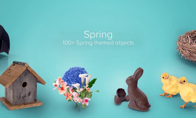 PixelSquid – Spring Collection free download