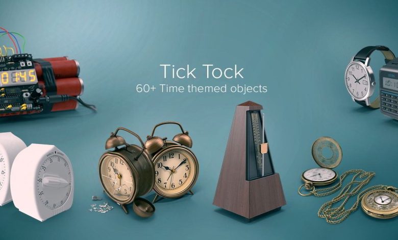 PixelSquid – Tick Tock Collection free download