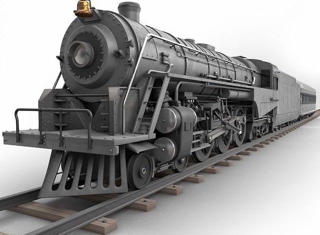 TurboSquid – Berkshire Steam Locomotive free download