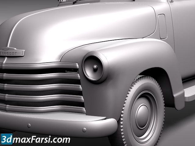 TurboSquid – Chevrolet Pickup 1950