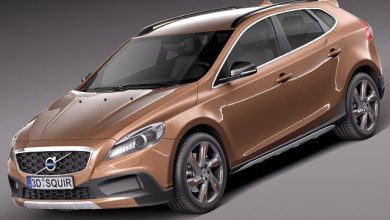 TurboSquid - Volvo V40 Cross Country 2013 free download