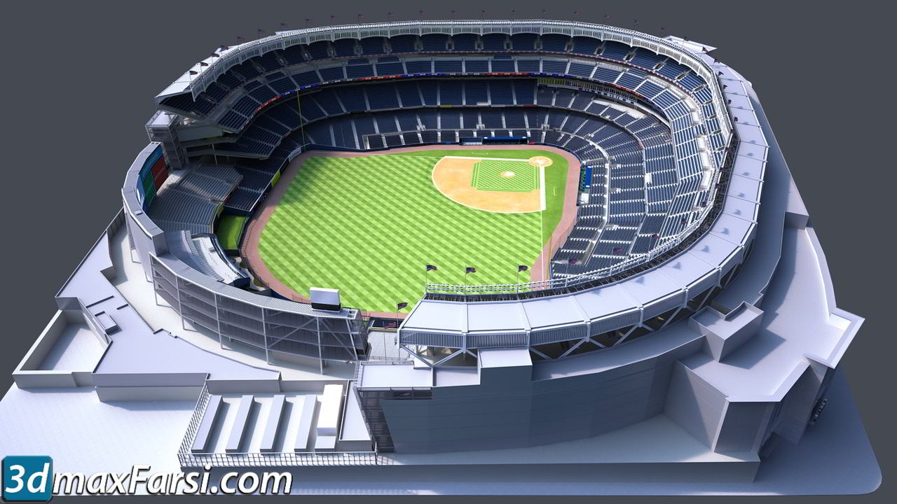 TurboSquid – Yankee Stadium with Animated Audience