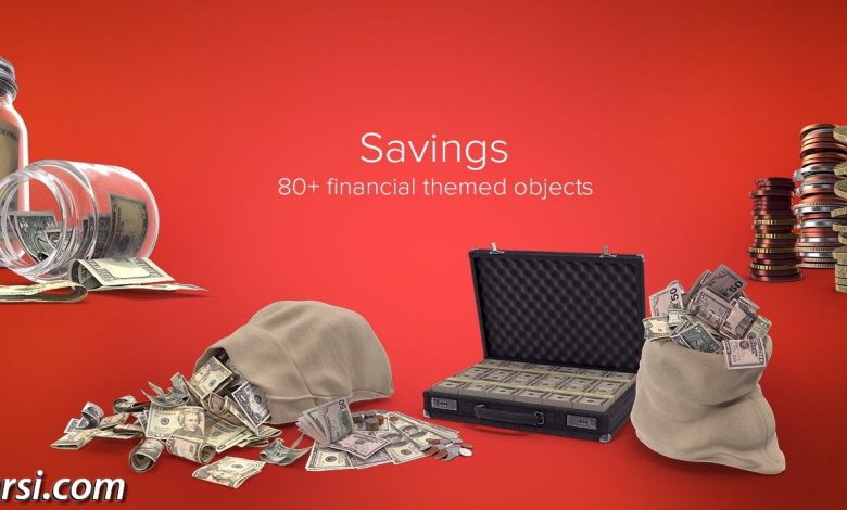 PixelSquid – Savings Collection free download