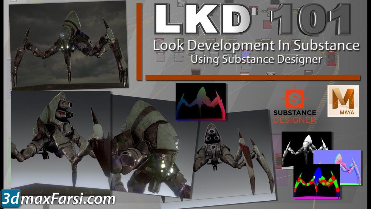CGCircuit – LKD 101 – Look Development in Substance free download