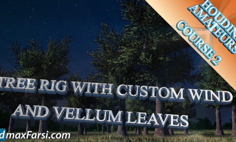 CGCircuit – Houdini Tree Rig With Vellum Leaves free download