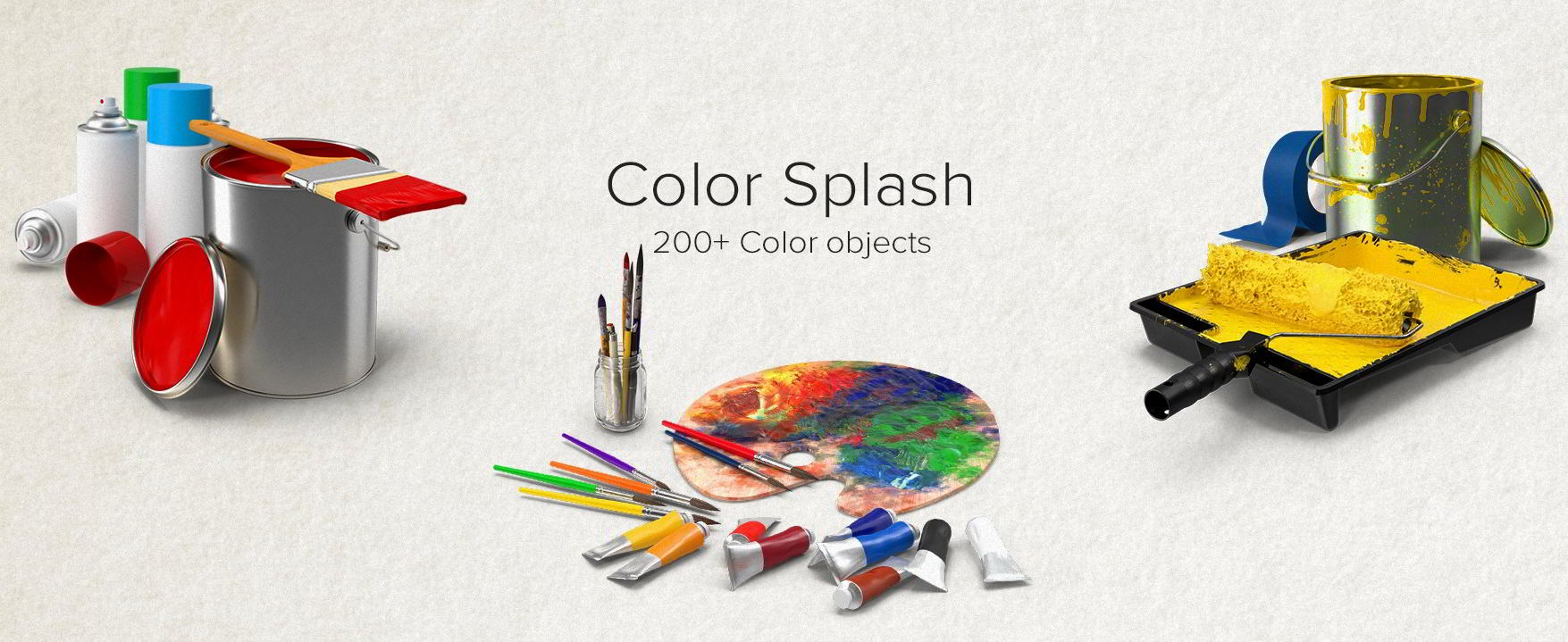 PixelSquid – Color Splash Collection free download