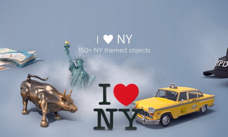 PixelSquid – I Love NY Collection free download
