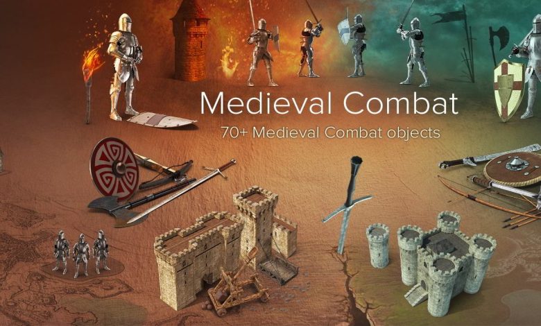 PixelSquid – Medieval Combat Collection free download