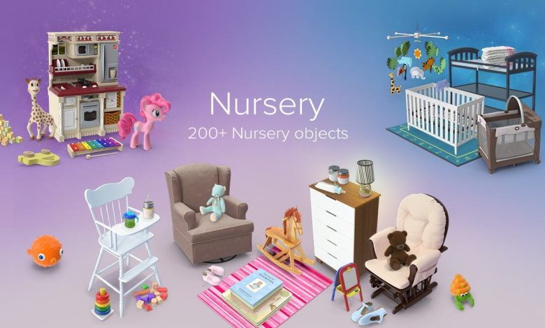 PixelSquid – Nursery Collection free download