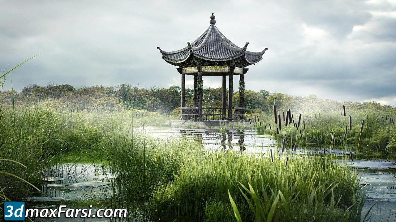 digital tutors Creating a Swampy Landscape Using V-Ray Scatter in Maya free download