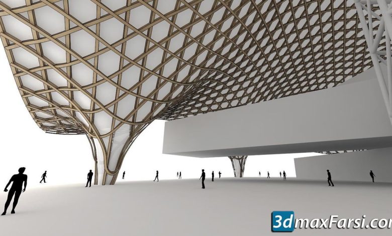 ThinkParametric - Roof Structure (Centre Pompidou Metz) free download