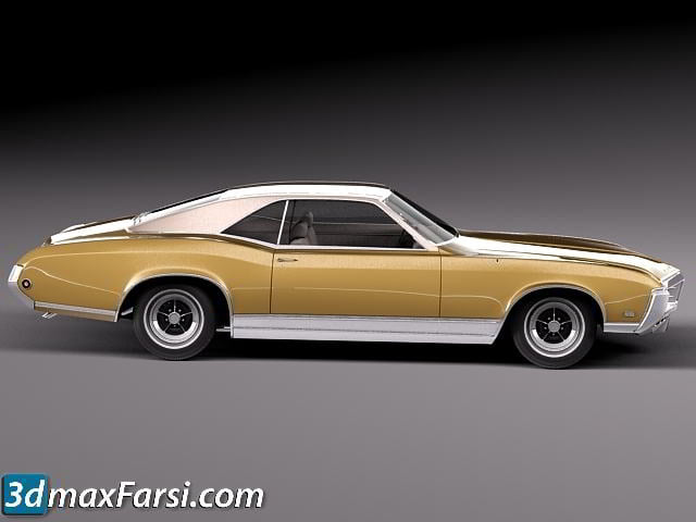 TurboSquid – Buick Riviera 1969 3ds Max, OBJ, FBX