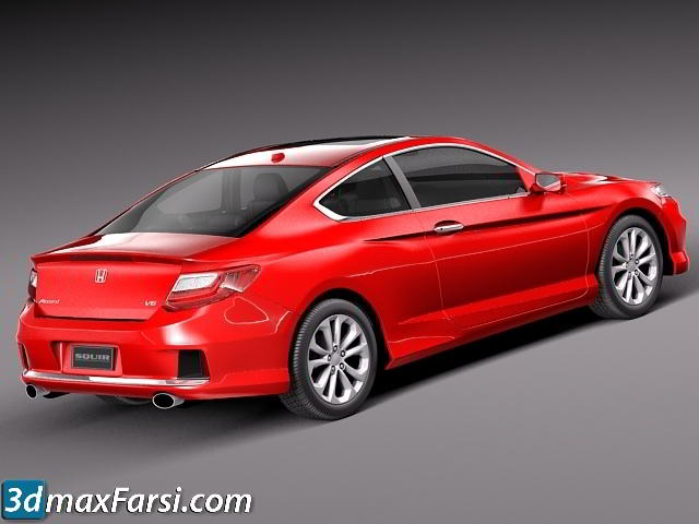 TurboSquid – Honda Accord Coupe 2013