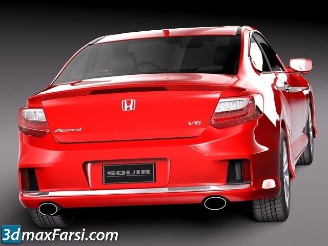 TurboSquid – Honda Accord Coupe 2013