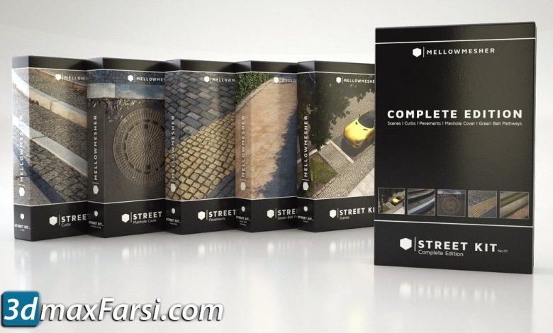 TurboSquid – Street Kit 01 Complete Edition 3D Models free download