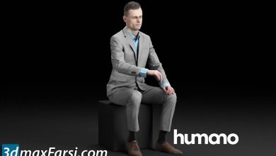 Humano Elegant business man sitting and typing 0117 free download