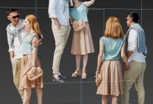 2d people for interior and exterior scenes free download
