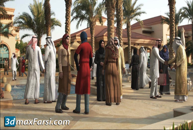 Download) Arab People 3d models Collection - 3dmaxfarsi