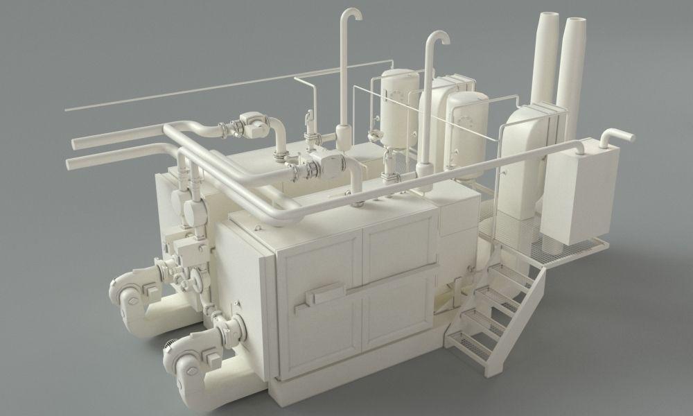 factory machine 3d model free download