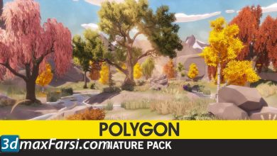 Cgtrader – POLYGON – Nature Pack Low-poly 3D model free download