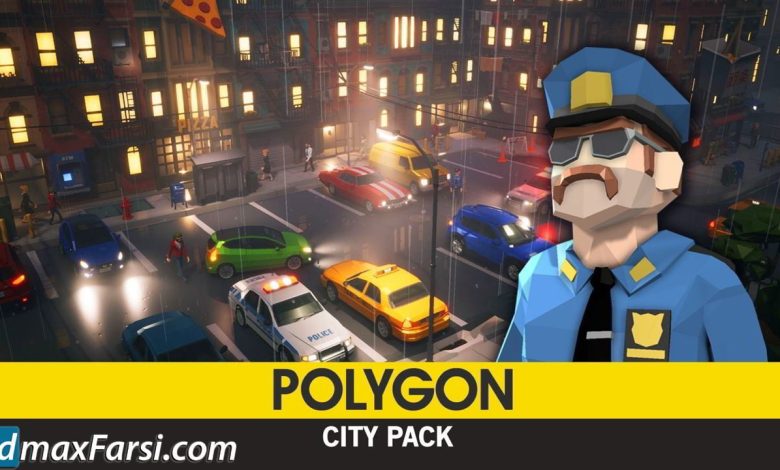 CGTrader – POLYGON – City Pack Low-poly & Complete Colored Lowpoly Standing People free download