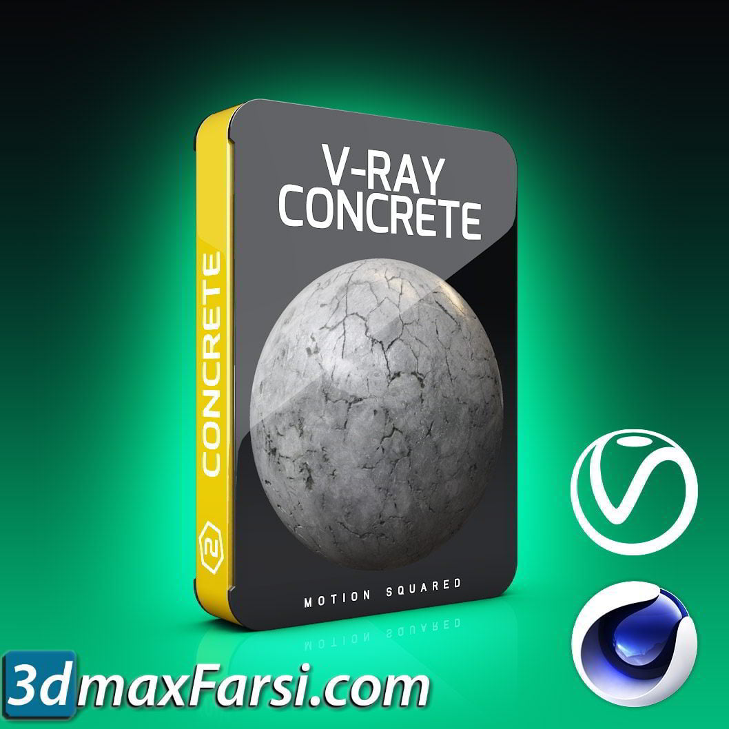 Motion Squared – V-ray concrete by motion squared free download