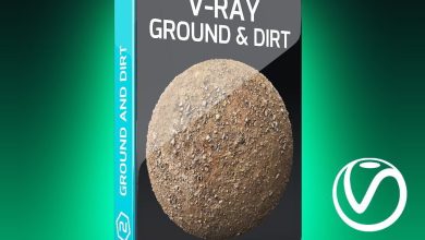 Motion Squared – V-Ray Ground and Dirt Texture Pack for Cinema 4D free download