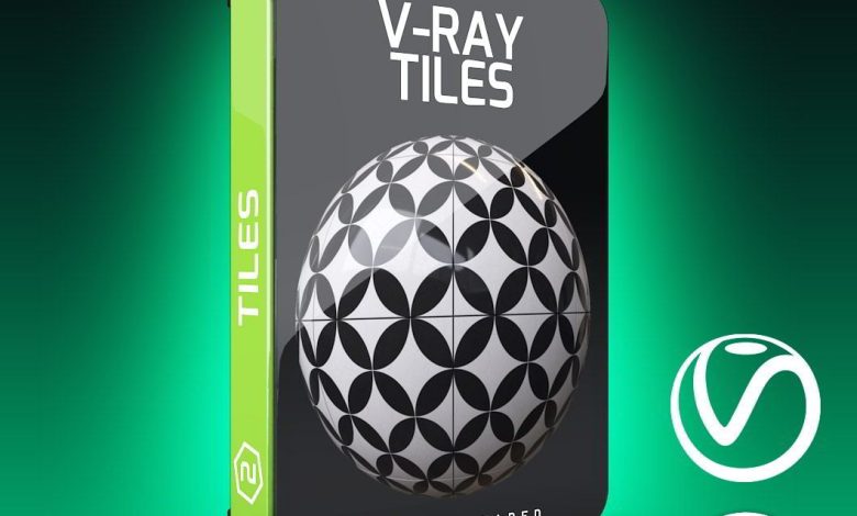 Motion Squared – V-Ray Tiles Texture Pack for Cinema 4D free download