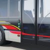 3D Electric Hybrid Trolleybus