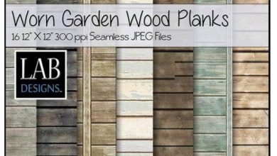 creativemarket – 16 Wood Plank Seamless Worn Textures
