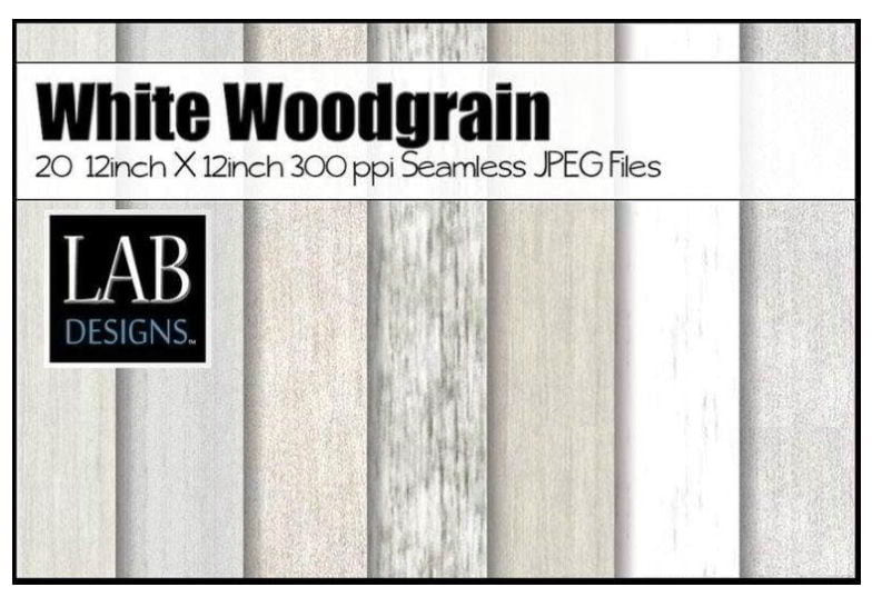 creativemarket – 20 white seamless woodgrain texture